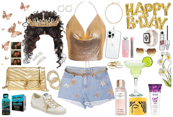 curly girl birthday outfit