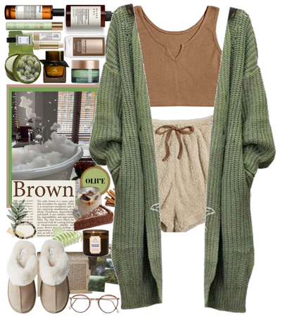 Olive And Brown