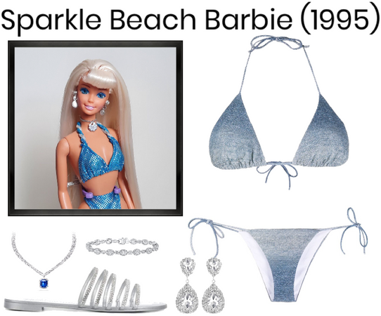 sparkle beach barbie