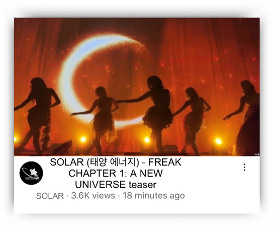 SOLAR - “FREAK CHAPTER 1: A NEW UNIVERSE”