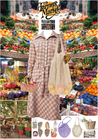 Farmers’ Market Plaid Suit Dress