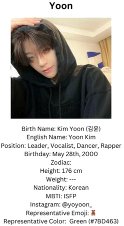 member: yoon