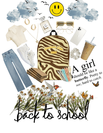 Back to School | CAMZI Zebra Print Backpack