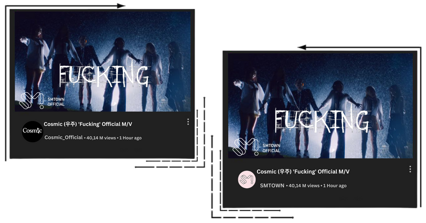 Cosmic (우주) 'Fucking' Official M/V