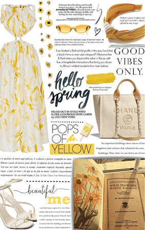 yellow spring vibes only.