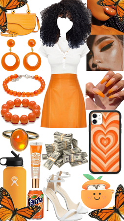 Orange Girl 🧡🦋