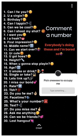 PICK A NUMBER