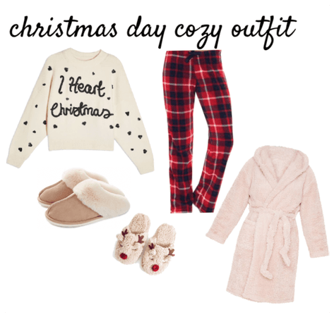 Christmas Day cozy outfit