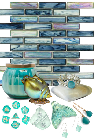 Sea Glass Display