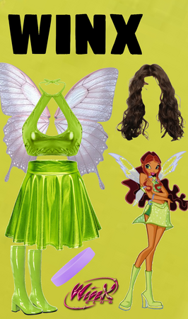winx inspired outfit