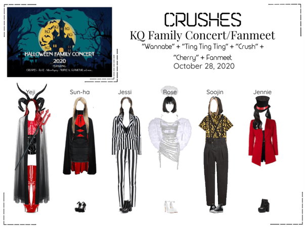 Crushes (호감) KQ Ent. Halloween Concert & Fanmeet