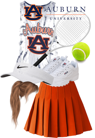 Auburn University Tennis Outfit