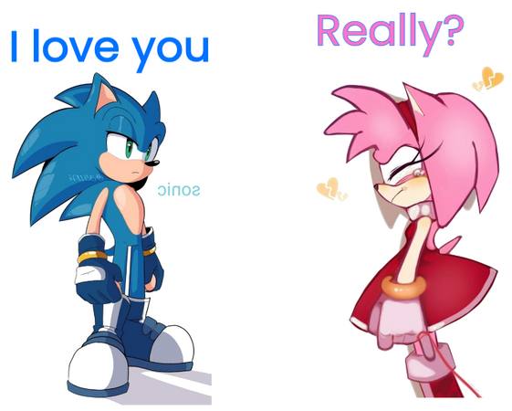 sonic confession to amy