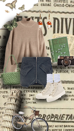 Cozy- Brown and green