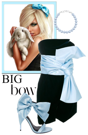 big bow dresses