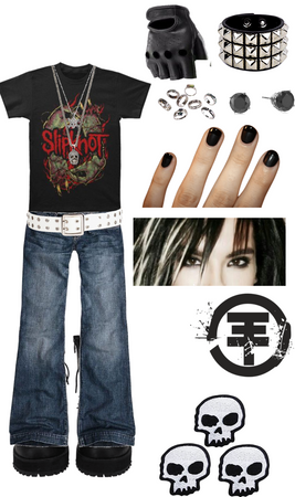 Bill Kaulitz Inspired Outfit #1