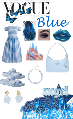 Look Blue the VOGUE