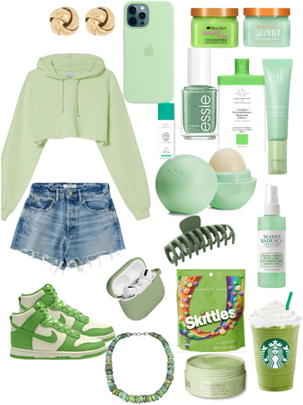 girly loves green