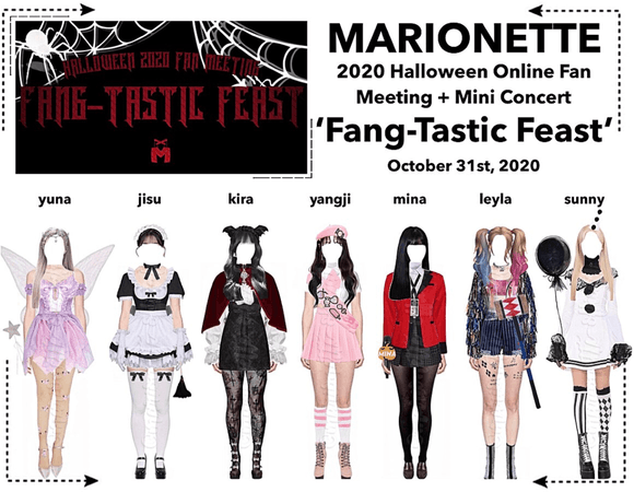 MARIONETTE (마리오네트) “Fang-Tastic Feast” 2020 Halloween Online Fan Meeting + Mini Concert