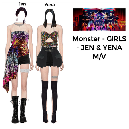 G!RLS JEN & YENA [Monster] M/V