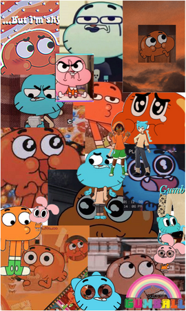 gumball collage