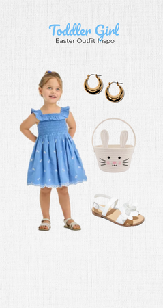 toddler girl easter outfit inspo