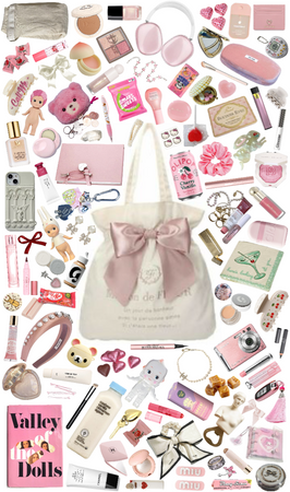 what’s in my bag? coquette edition🎀💓🕊️