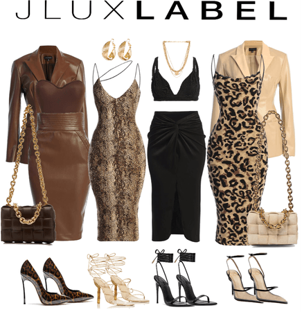 Animal Print Outfit Ideas by JLUXLABEL
