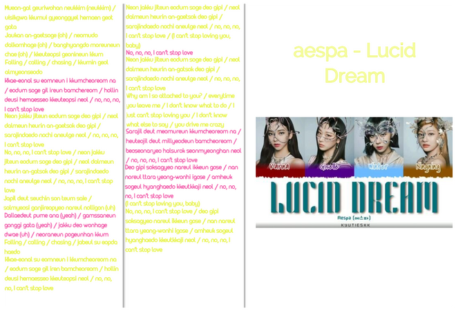 aespa 'Lucid Dream' ARA Lines 5th Member