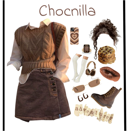 chocnilla- chocolate & vanilla hybrid