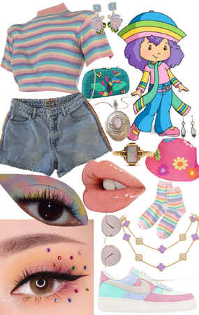 rainbow sherbet outfit