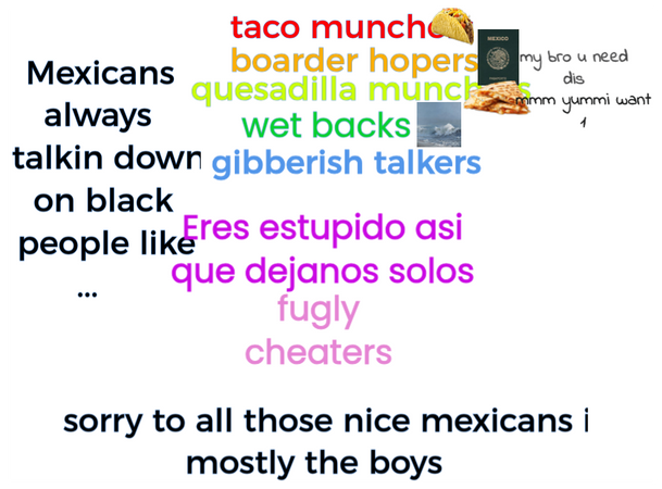 if mexicans stop getting on my nerves ill delete t