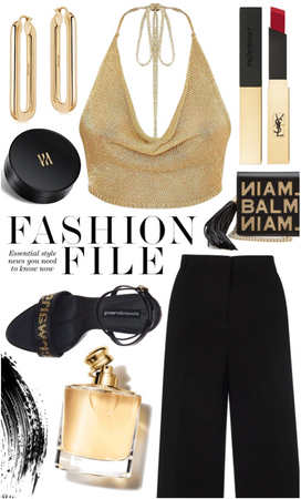 Fashion File: Black & Gold