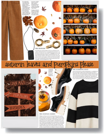 autumn leaves and pumpkin please 🍂🎃