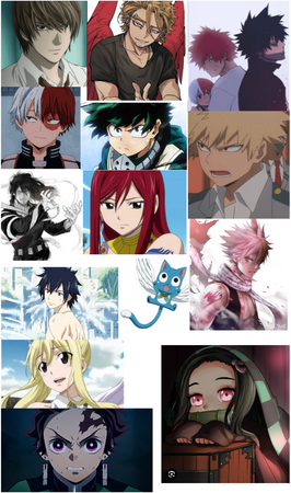 My Favorite Anime Characters