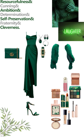green Qween dress 💚