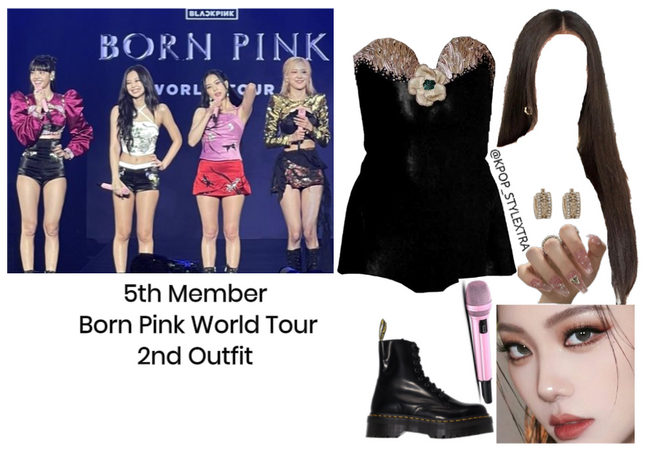 5th Member of Blackpink Born Pink World Tour Outfit | ShopLook