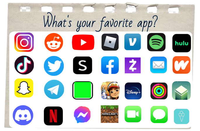 WHAT'S YOUR FAVORITE APP