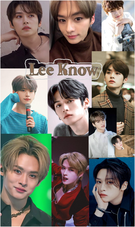Lee Know Collage