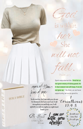 Christian Outfit + Bible Verses