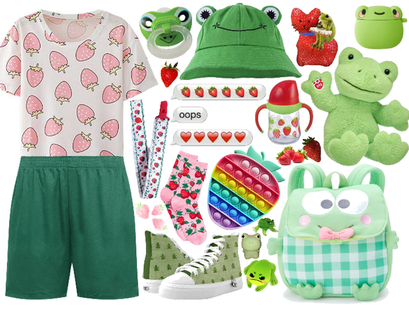 Strawberries and frogs agere fit