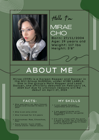 SURREAL Members Introductions- Mirae