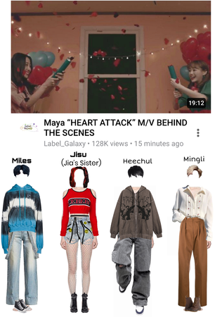 Maya “HEART ATTACK” M/V BEHIND THE SCENES