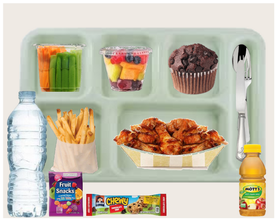 school lunch for wednesday !!!