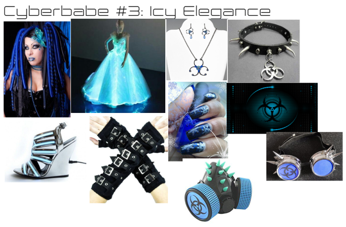 Cyberbabe #3: Icy Elegance