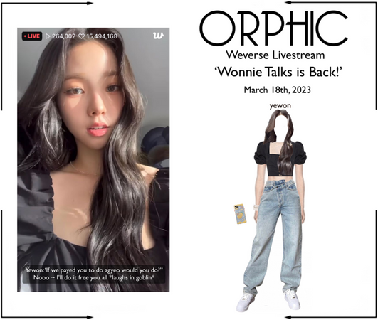 ORPHIC (오르픽) [YEWON] Weverse Live