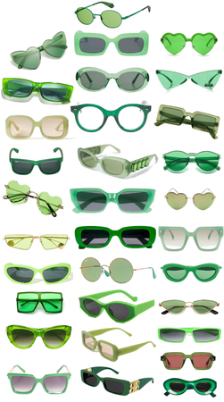 Sunglasses green