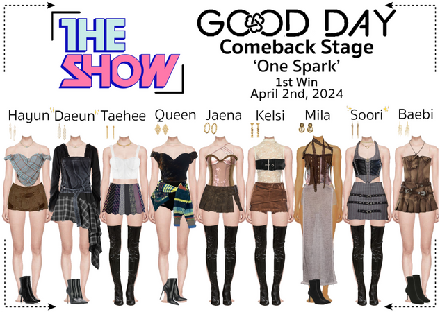 GOOD DAY (굿데이) [THE SHOW] Comeback Stage