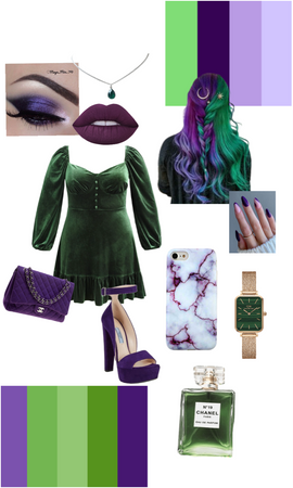 purple & green 💜💚