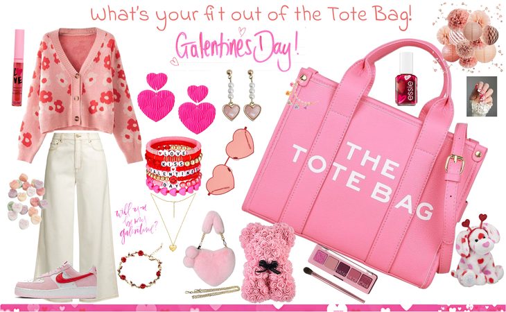 valentines edition ( what’s inside your tote bag)